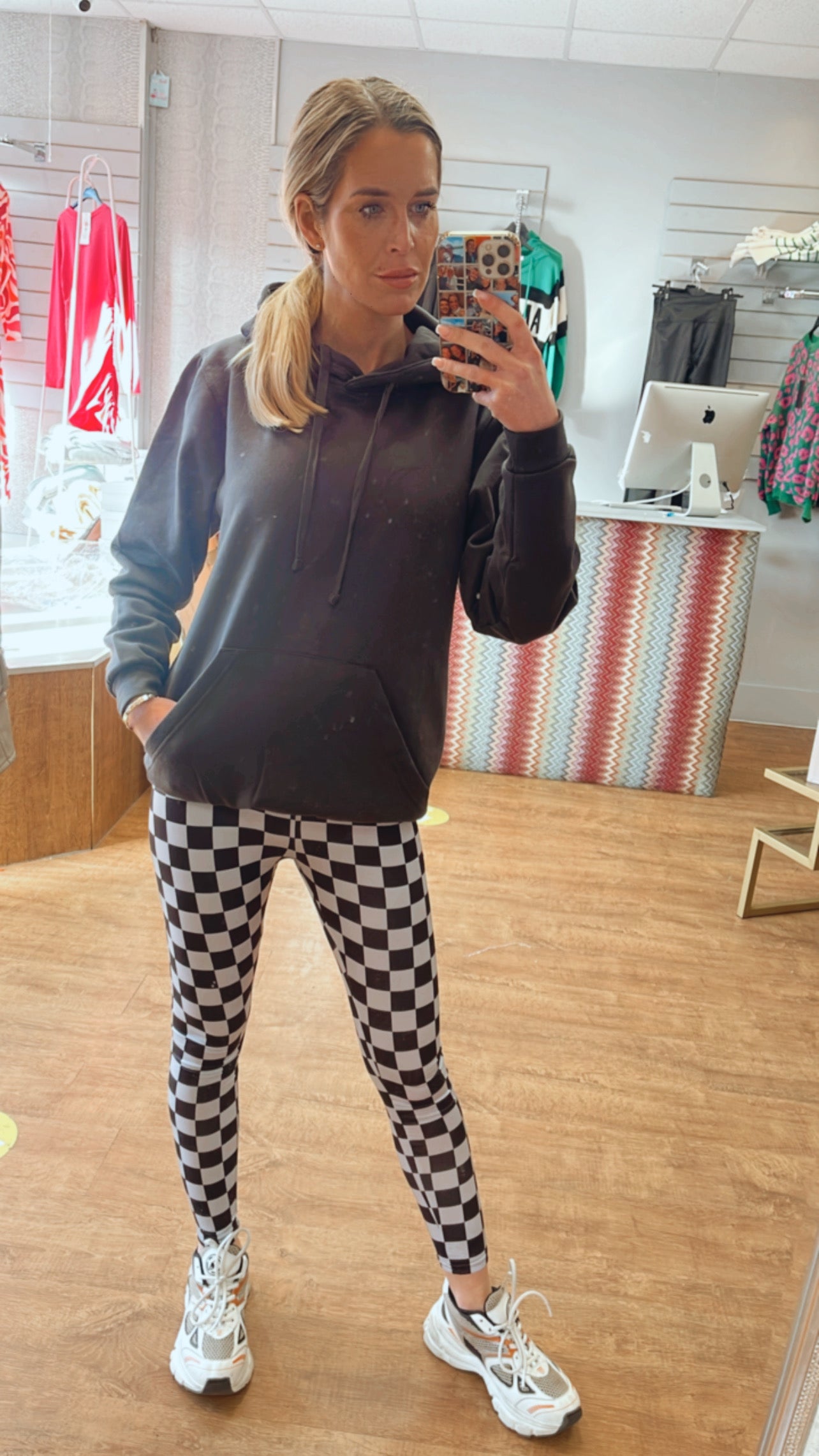 Leggings Depot High Waisted Leggings - Checkered & Animal Print, Plus Sizes Available