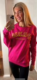 PARIS sweater pink
