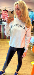California sweater grey/charcoal